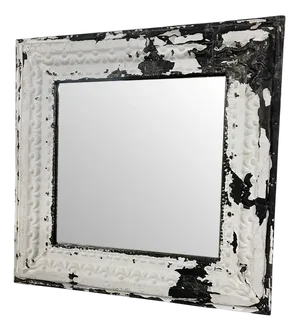 Pressed Tin Ceiling Tile Mirror