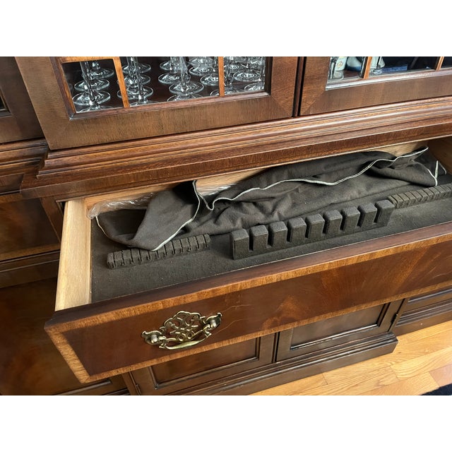 Mahogany Chippendale China Deck and Buffet For Sale - Image 9 of 16