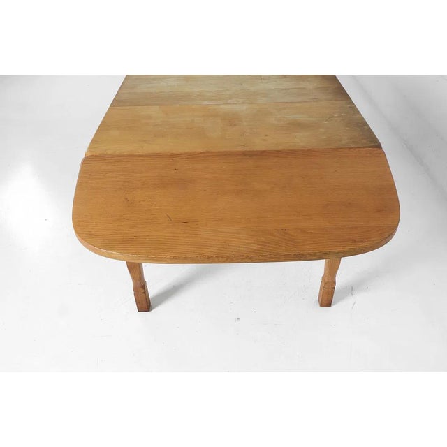 Danish Dining Table W Removable Drop Leaves & Extensions For Sale In New York - Image 6 of 16