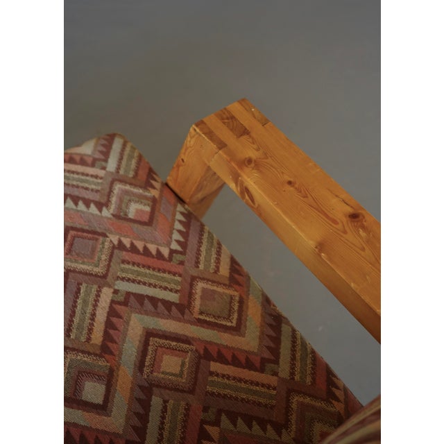 Dutch Pine Armchair, 1970s For Sale - Image 10 of 14