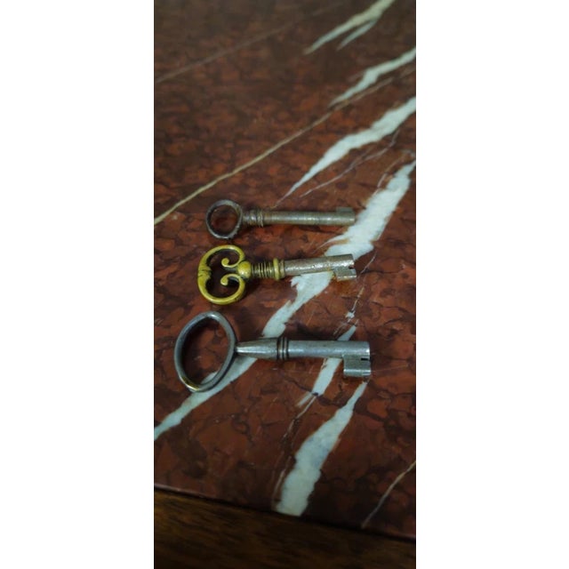 Antique Secretaire in Walnut, 1800s For Sale - Image 12 of 15