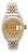 Mid 20th Century Rolex Datejust 69173 Vintage 2 Tone 26mm Fluted Jubilee Watch For Sale