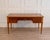 Elegant Louis XVI style bureau plat crafted in mahogany, dating to the mid-20th century and inspired by late 18th-century...