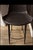 Bring elevated modern style to your kitchen or home bar with this stunning pair of genuine leather Arhaus bar stools....