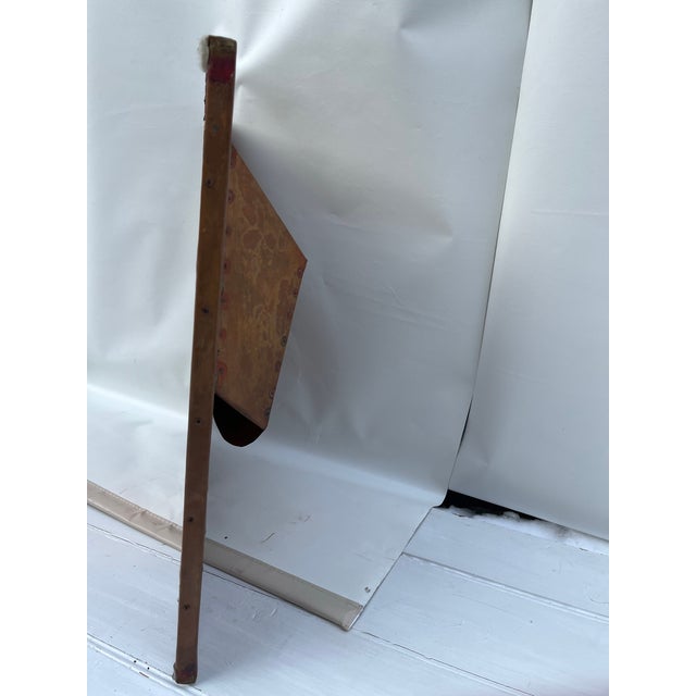 Modern Square Copper Metal Wall Sculpture For Sale - Image 3 of 6