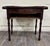 Antique American Primitive Rustic Kidney Shaped Writing Desk Console Table For Sale In Kansas City - Image 6 of 11