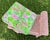 1970s Hollywood Regency Pink Wicker Vanity Stool & Matching Pillow Set – Tailored Lilly Pulitzer "On Parade" Cushion For Sale - Image 9 of 12