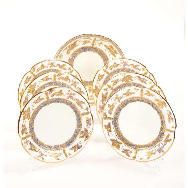 Coffee Gilt Gold Russian Lomonosov Porcelain Coffee & Tea Service / by A. Vorobievsky For Sale - Image 8 of 12