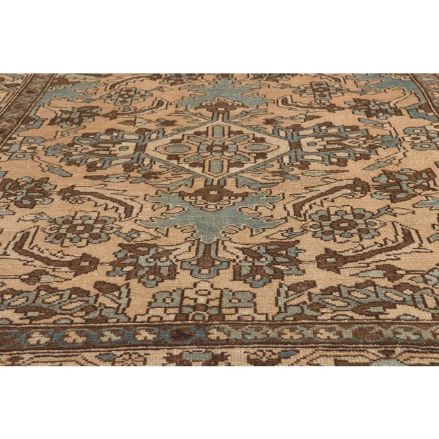 Mid 20th Century Vintage Persian Bakhtiari Rug, 05'02 X 09'11 For Sale - Image 5 of 10