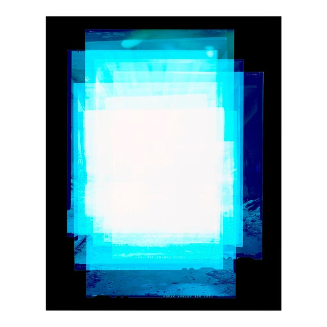 Contemporary Abstract Photographic Print on Hahnemühle Fine Art Paper, 310gsm “Photographing the Sun 3" by Jason Engelund For Sale