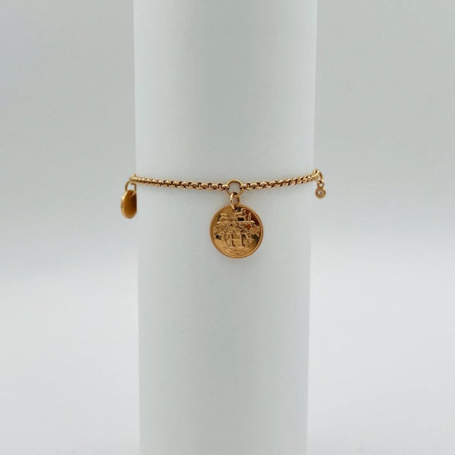 2020s Estate Hermes Bracelet in 18k Rose Gold For Sale - Image 5 of 8