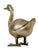 Vintage Mid-Century Modern Hollywood Regency Solid Brass Duck For Sale In Tulsa - Image 6 of 7