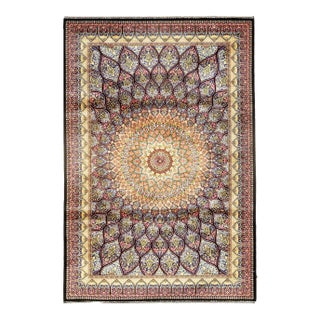 Pasargad DC Exquisite Design Paris Palace Fine Power Loom V.Silk Rug For Sale