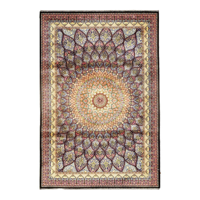Pasargad DC Exquisite Design Paris Palace Fine Power Loom V.Silk Rug For Sale