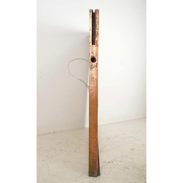 2020s McAlpin Hotel Copper Window Frame Mirror 42 X 34.625 In. For Sale - Image 5 of 7