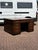 Partners Pedestal Desk in Walnut For Sale - Image 10 of 18