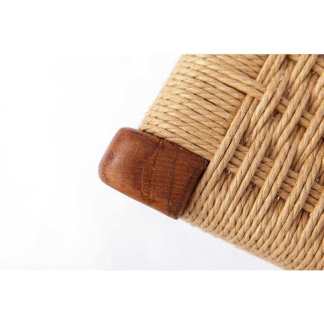 Brown Model 71 Chair in Teak with New Danish Cord by Niels Otto Møller for J.L. Møllers, 1960s For Sale - Image 8 of 10
