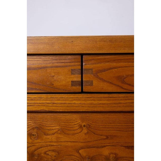Buffet Model R08 in Blond Elm with 2 Doors by Pierre Chapo, 1964 For Sale - Image 8 of 15