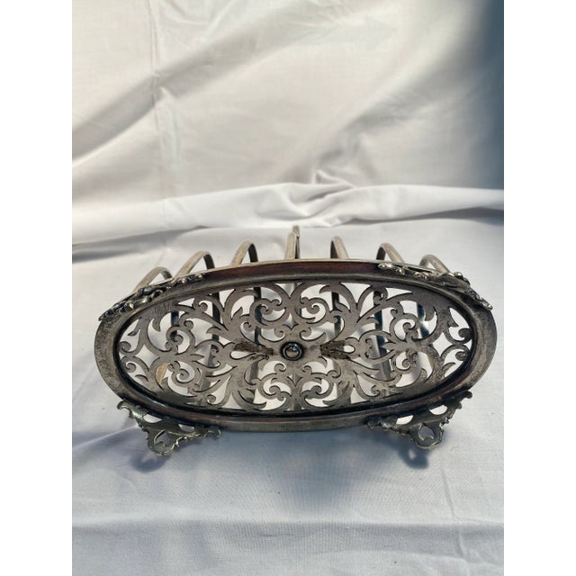 Late 19th Century Late 19th Century Victorian, Scroll, Toast Rack For Sale - Image 5 of 8