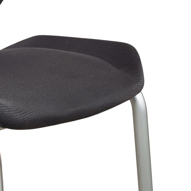 610 Chairs in Gray Fabric from Rolf Benz, Set of 6 For Sale - Image 6 of 16