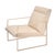 2020s Hemingway Accent Chair, Cream Leather For Sale - Image 5 of 9