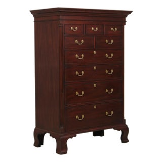 Henkel Harris Mahogany no.175 New Market Chest For Sale