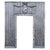 Antique Cast Iron Georgian Fireplace Insert For Sale - Image 17 of 17