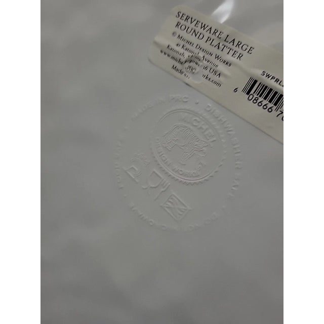 2000 - 2009 Michel Design Works Blue Octopus Platter Melamine For Sale - Image 5 of 6