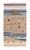 Charming vintage Turkish handwoven kilim rug, measuring 3'1" x 5'7", featuring a whimsical pictorial landscape with a...