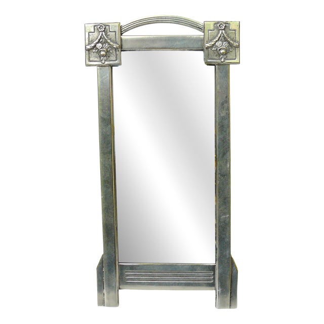 Art Nouveau Silver-Plated Picture Frame, 1890s For Sale