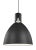 Sean Lavin by Visual Comfort Studio Brynne Small LED Pendant, Matte Black For Sale - Image 4 of 5