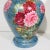 Early 20th Century Early 1900s Porcelain Lidded Floral Vases Urns- a Pair For Sale - Image 5 of 11