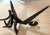 Postmodern Signed Pucci De Rossi Sculptural Blackened Steel Dining Table Base, 1987 For Sale - Image 3 of 18