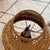 Monumental Vintage Wicker Table Lamp With Matching Dome Shaped Shade For Sale - Image 11 of 11