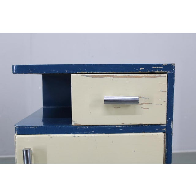 Bauhaus Nightstands, Czechoslovakia, 1930s, Set of 2 For Sale - Image 10 of 17