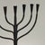 Mid-Century French Brutalist Hand-Forged Iron Seven-Light Candelabrum For Sale - Image 13 of 18