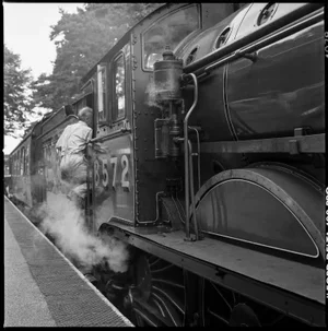 Paul Cooklin, Locomotive Engineer, Silver Gelatin Photograph