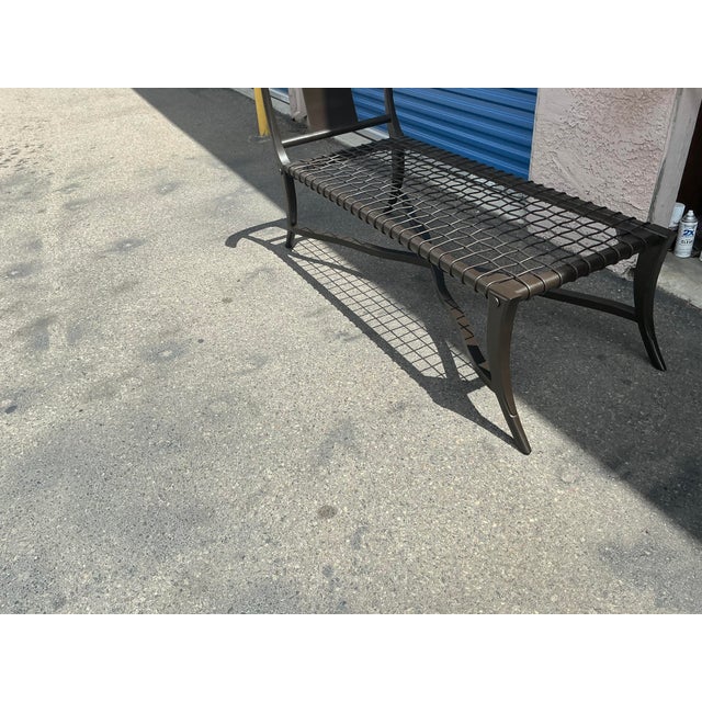 2000 - 2009 Klismos-Style Chaise Lounge With Expresso Finish For Sale - Image 5 of 13