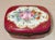 This large antique 19th century hand painted French porcelain dresser box by B. Altman is a stunning piece with a rich red...