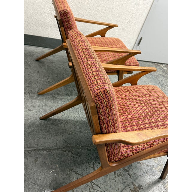 Crate & Barrel Cavett Armchairs, Pair For Sale - Image 9 of 12