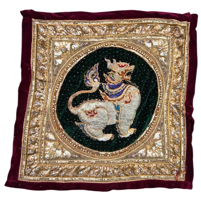 Vintage Indonesian Embroidery For Sale