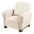 Italian Contemporary Upholstered Lounge Chair With Throw Pillow For Sale