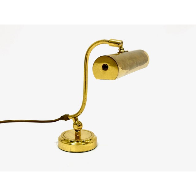 Brass Piano Table Lamp from Pfäffle Leuchten, 1960s, in Very Good conditions. Designed 1960 to 1969 This piece is...