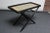 Vintage Ebonized Wood Butler Folding Tray Table With Surface Map of Rome Italy For Sale - Image 13 of 13