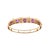 This mid-century bracelet is crafted in 13k gold. The design features oval-cut amethysts in a rich purple hue,...
