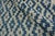 Textile Moroccan Rug 5' X 7'11'' Blue Ivory Wool Contemporary Hand-Knotted Carpet For Sale - Image 7 of 11