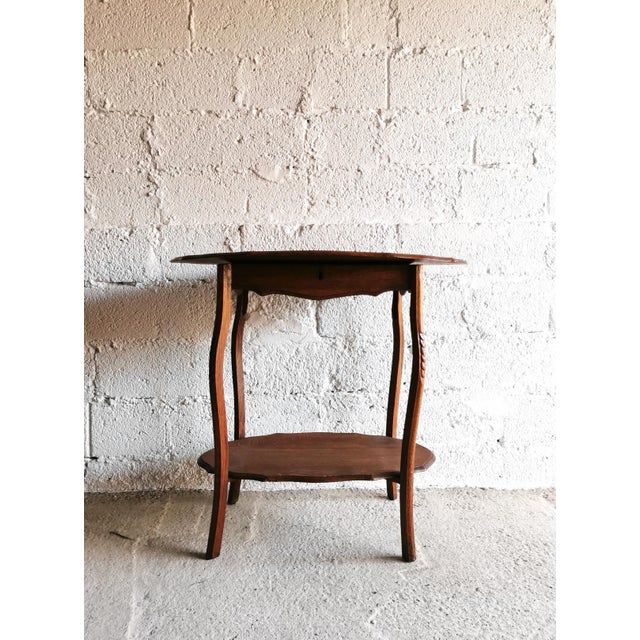 Antique Console Table with Drawer, Belgium, 1900s For Sale - Image 13 of 13
