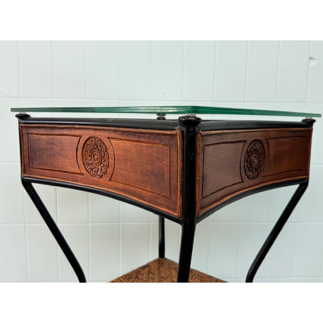 Vintage Bedside Table, 1950s For Sale - Image 12 of 15