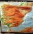 Rollable wall map representing the Iberian Peninsula (Portugal & Spain), designed by Hermann Haack. Colorful print on...