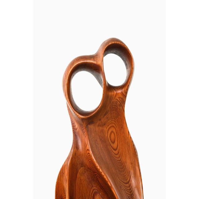 Rare sculpture in pine by johnny mattsson, 1950's additional information: material: pine style: mid century, scandinavian...